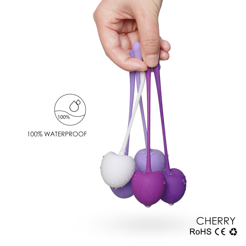 Different Weighted Cherry Kegel Balls