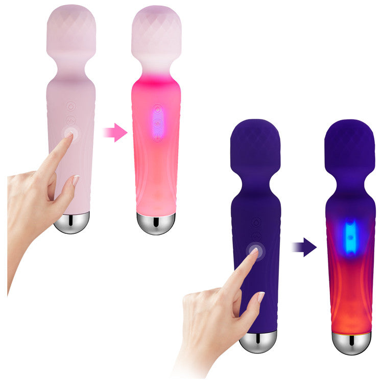 Women Rechargeable Lighted Wand Massager