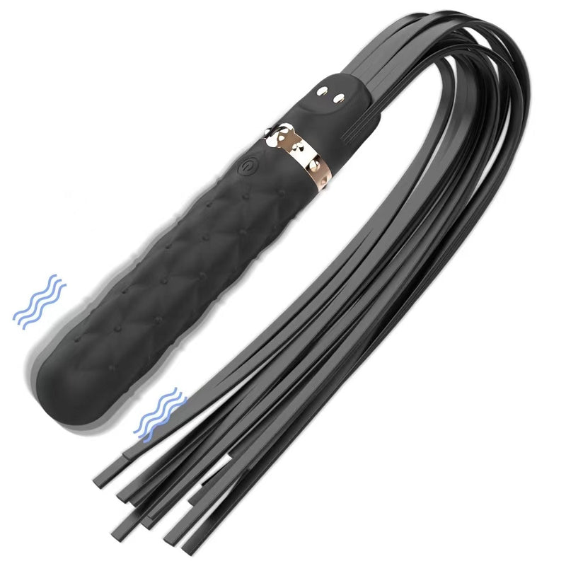 9 Modes Vibration of Leather Whip and Vibrator