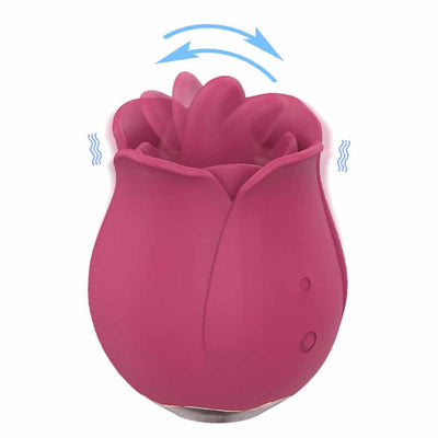 9 Modes Rose Shape Mini Massager