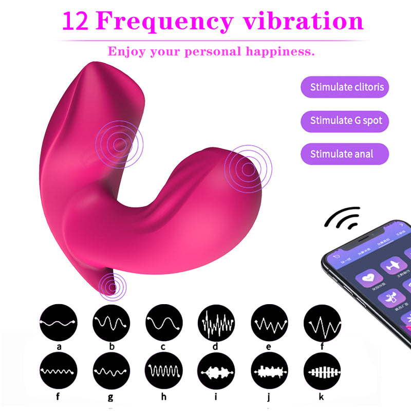 Phone APP Controlled Bluetooth Connection Wearable Vibrator