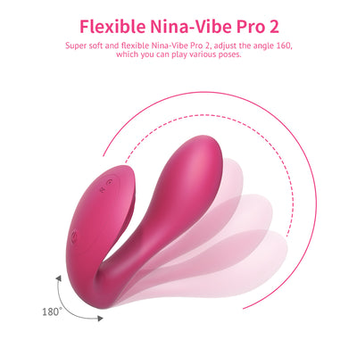 10 Speeds G Spot Clit Sucking Vibrator Pro 2-Remote Control