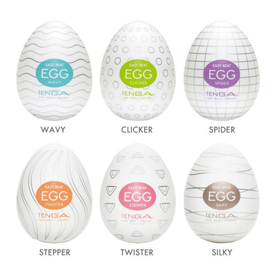 Tenga Easy Beat Egg - Male Masturbator (6 Pcs)