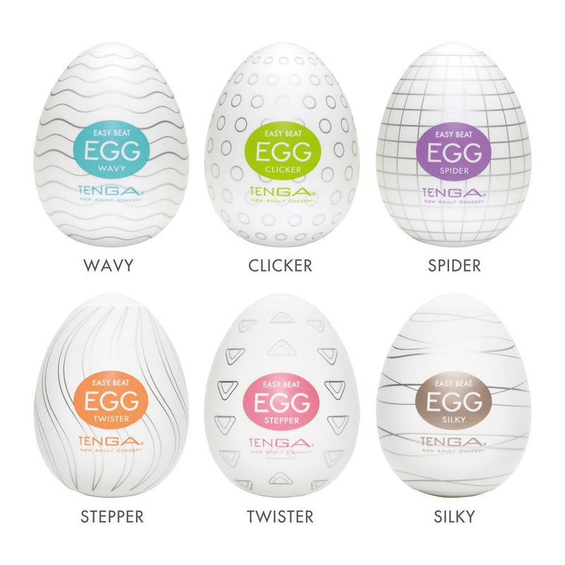 Tenga Easy Beat Egg - Male Masturbator (6 Pcs)